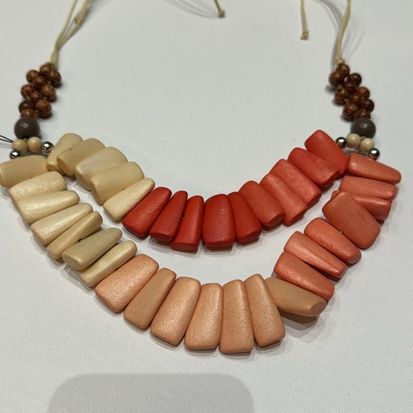 NWT decouture double strand Chicklet Necklace - Picture 3 of 9